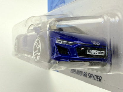 2019 Audi R8 Spyder HW EXOTICS Hot Wheels 2019 Niebieski 1:64 – zdjęcie 4
