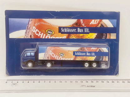 Mercedes-Benz Hümmer 1:87 Schlösser. Das Alt. Niebieski Blister Reklama – zdjęcie 4