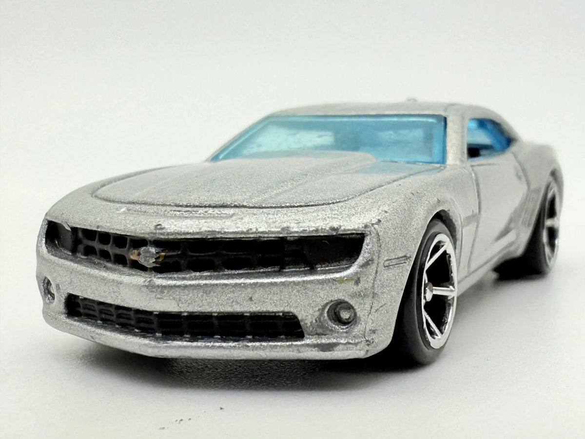 '10 Camaro SS, Hot Wheels, Die cast, Resoraki, Srebrny, 1:60 – zdjęcie 4