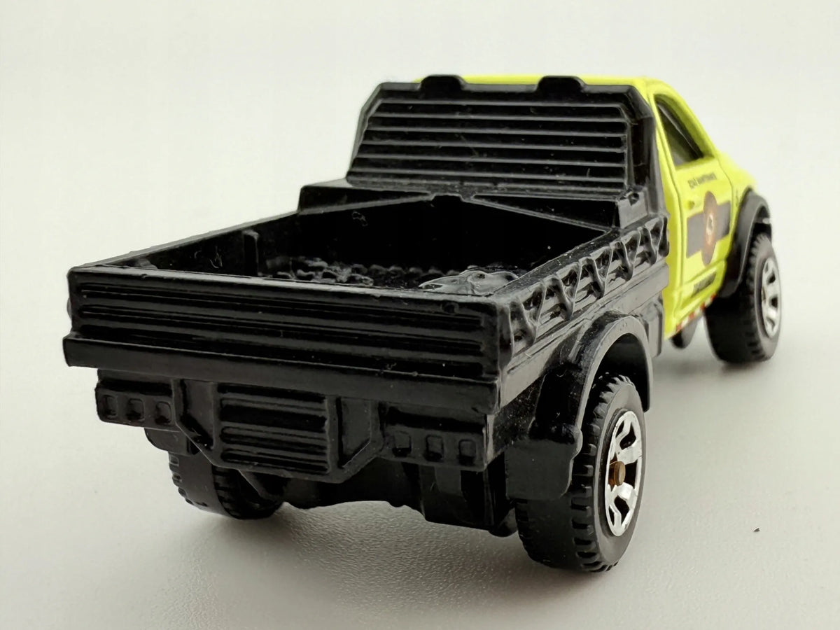 Ram Flatbed Mainline Matchbox 2018 Żółty 1:64 – zdjęcie 4