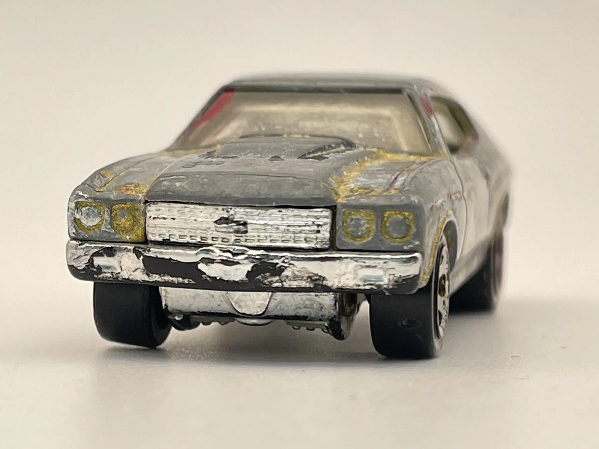 1970 Chevelle Ss, Hot Wheels, Resoraki, Die cast 1:64 – zdjęcie 4