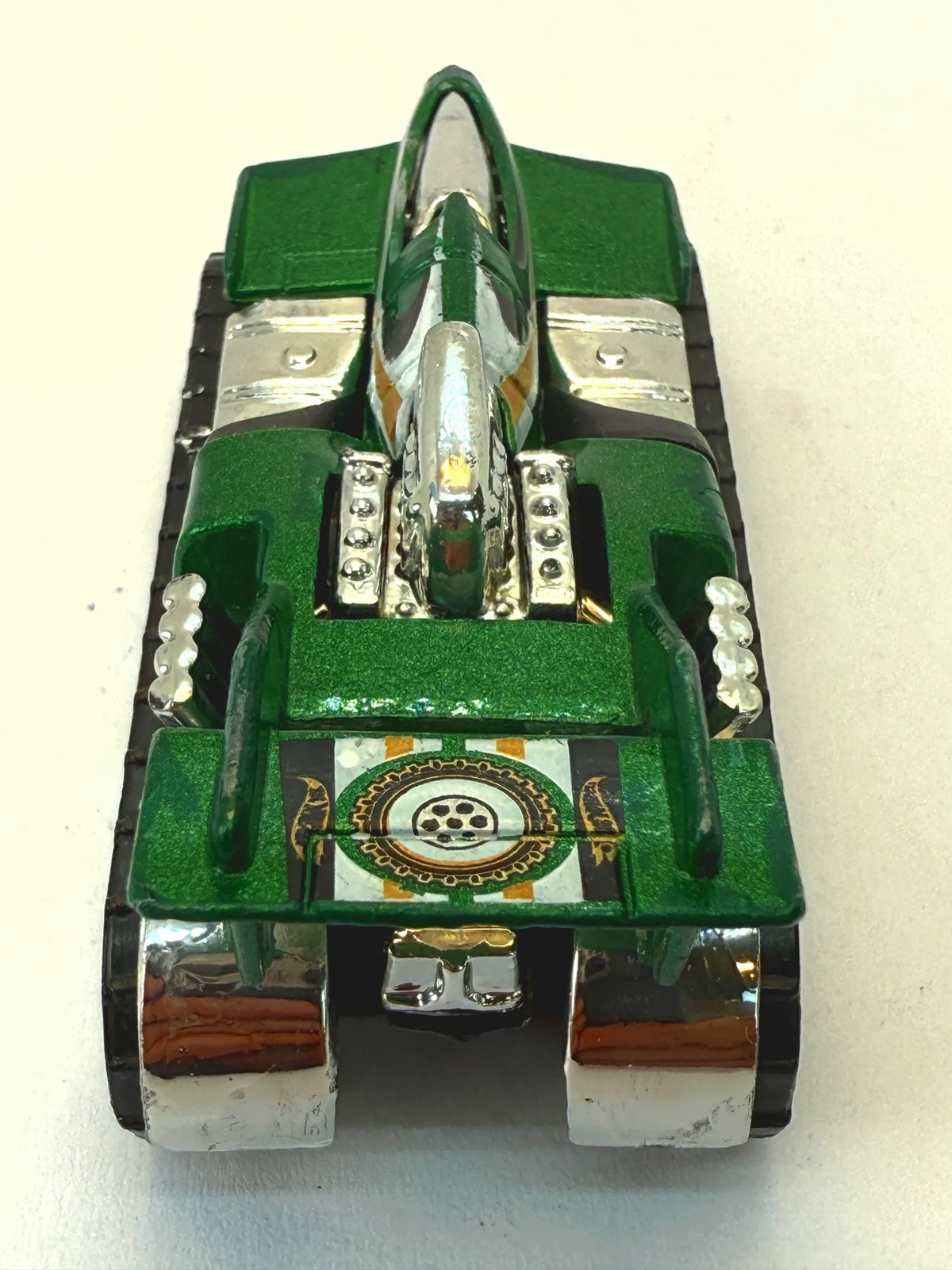 Treadator Hot Wheels 1992 Zielony 1:64 – zdjęcie 4