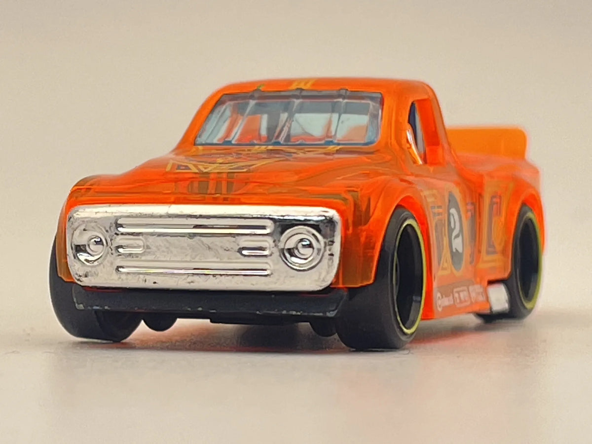 DRAFTNATOR, Hot Wheels 2020, Die cast GRX53, Pomarańczowy, 1:64, Resoraki – zdjęcie 4