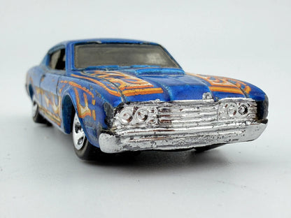 '69 MERCURY CYCLONE, Hot Wheels, Die cast, Niebieski, 1:64, Resoraki – zdjęcie 4