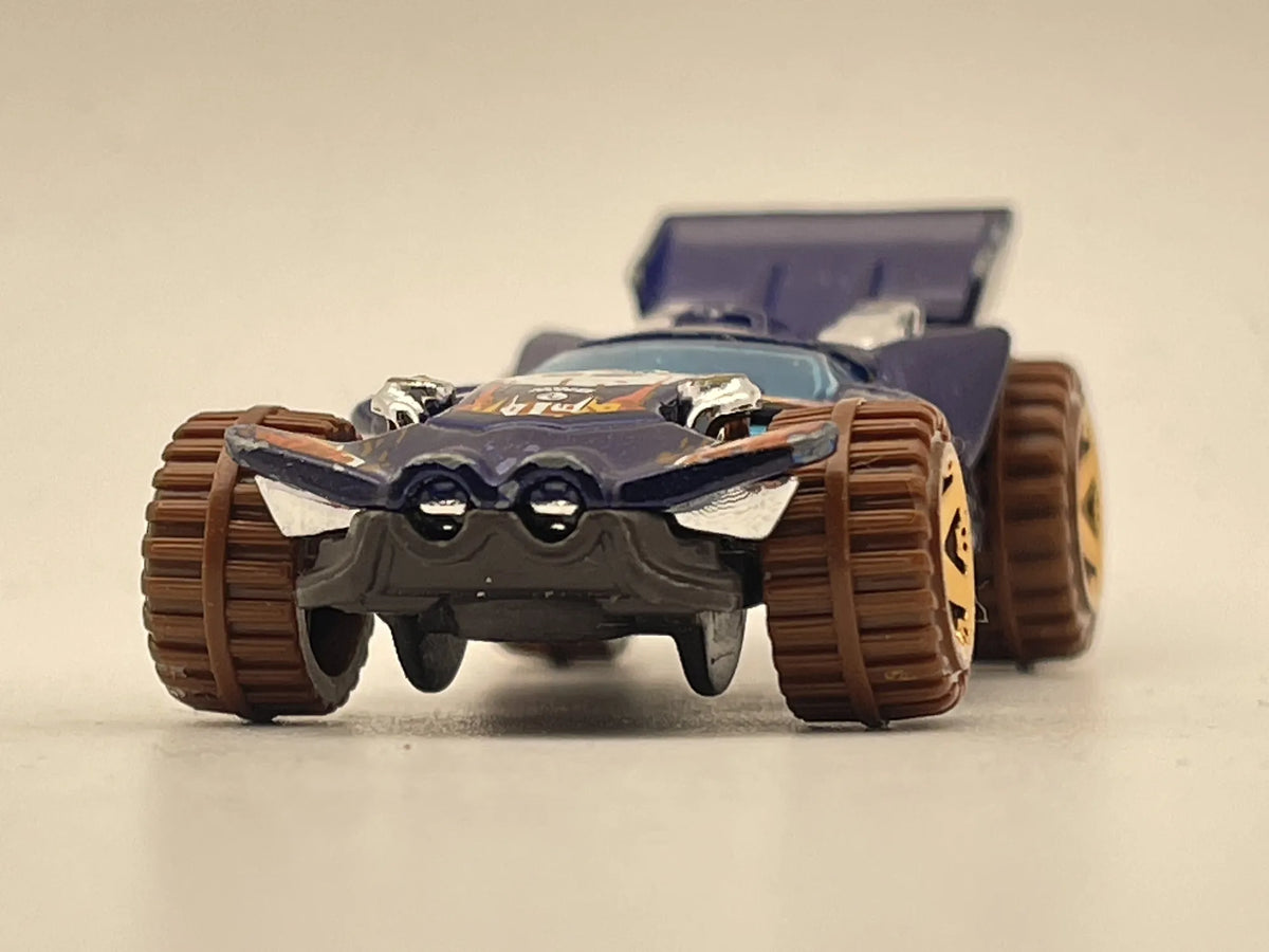 BLADE RAIDER, Hot Wheels 2015, Die cast DHN94, Niebieski, 1:64, Resoraki – zdjęcie 4