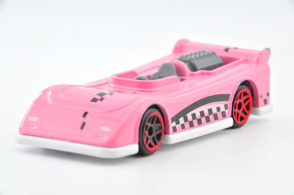 Concept Car, Sportowy Roadster, Delta-Sport, die cast resoraki 1:64, różowy – zdjęcie 4