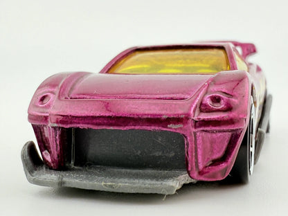 MS-T SUZUKA, Hot Wheels 2000, Die cast 1185 MJ 1, Różowy, 1:64, Resoraki – zdjęcie 4