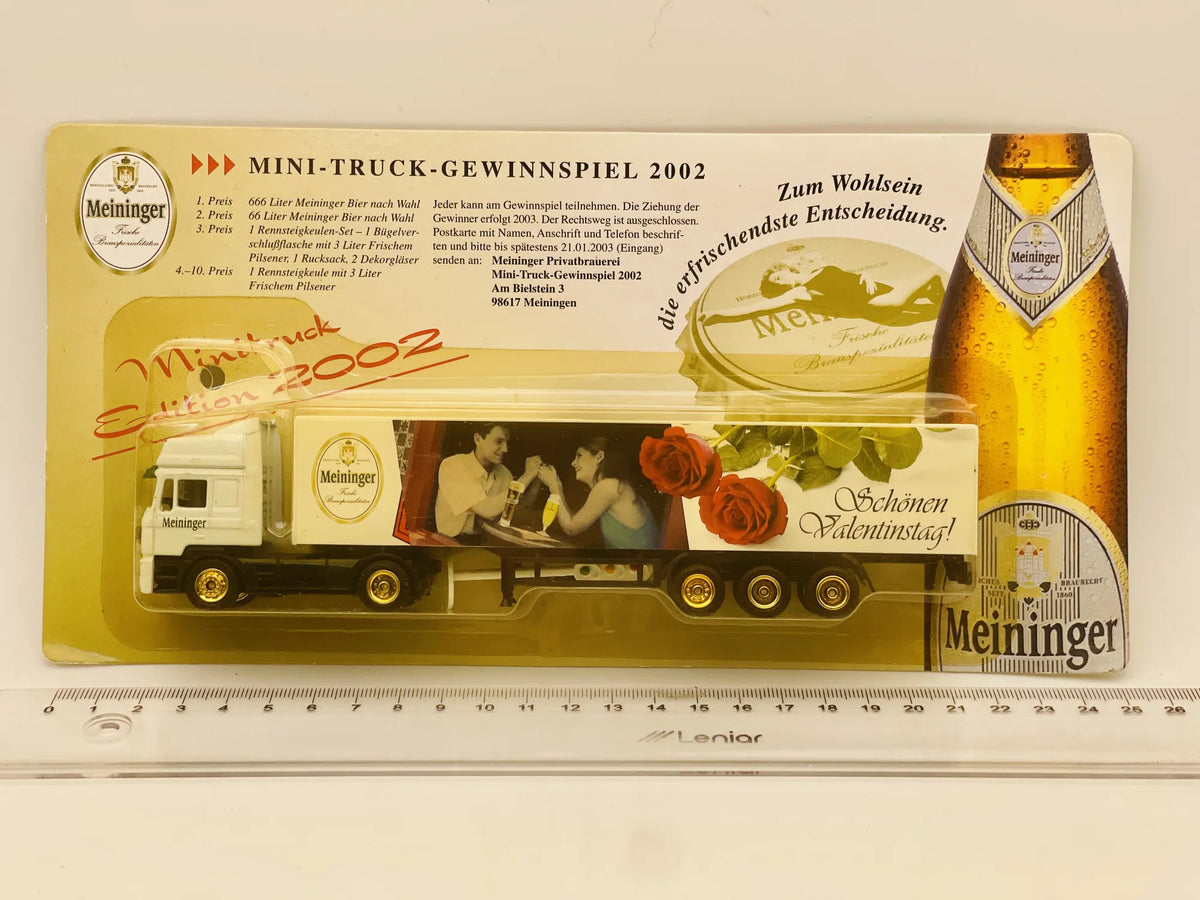 MAN TRUCK Grell 2002 1:87 Blister Meininger Mini-Truck-Gewinnspiel 2002 – zdjęcie 4