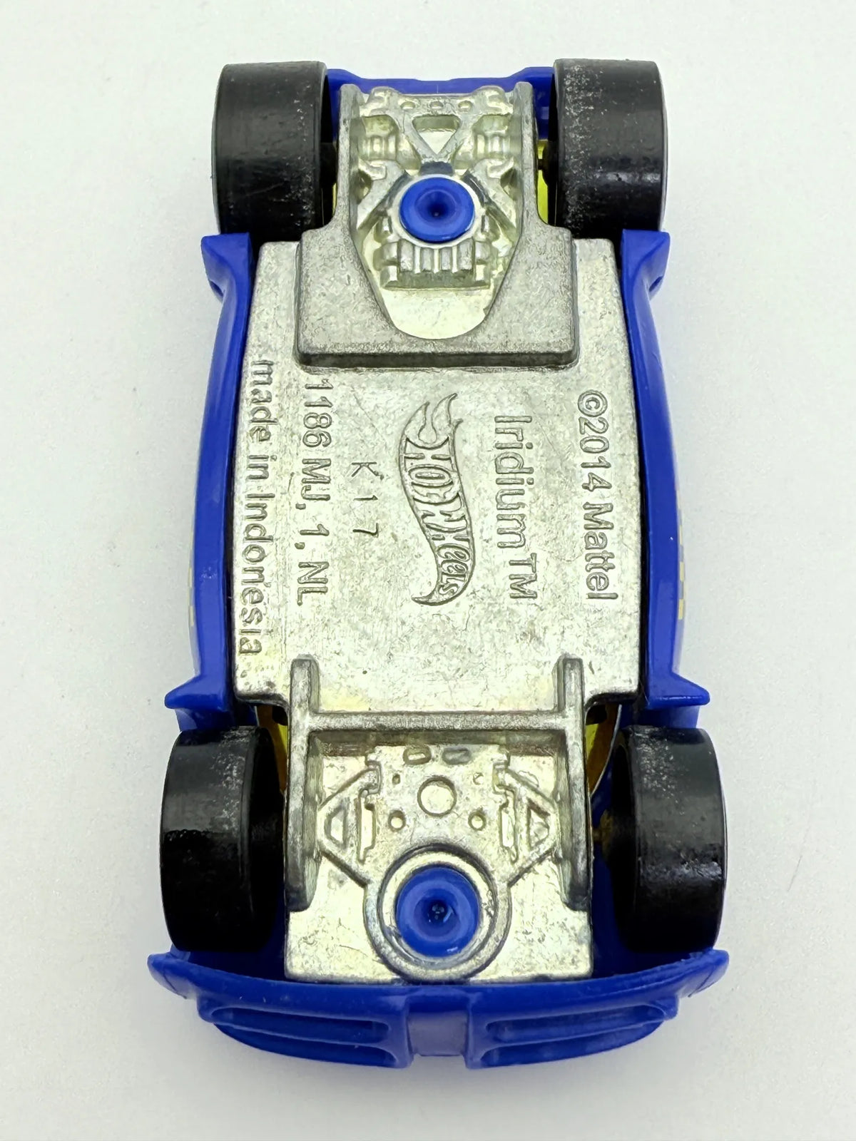 Iridium Hot Wheels Niebieski 1:64 – zdjęcie 4
