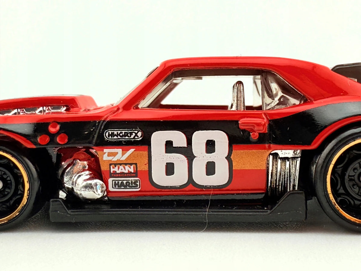 Custom '88 Camaro Hot Wheels Muscle car 2023 Czerwony 1:64 – zdjęcie 4