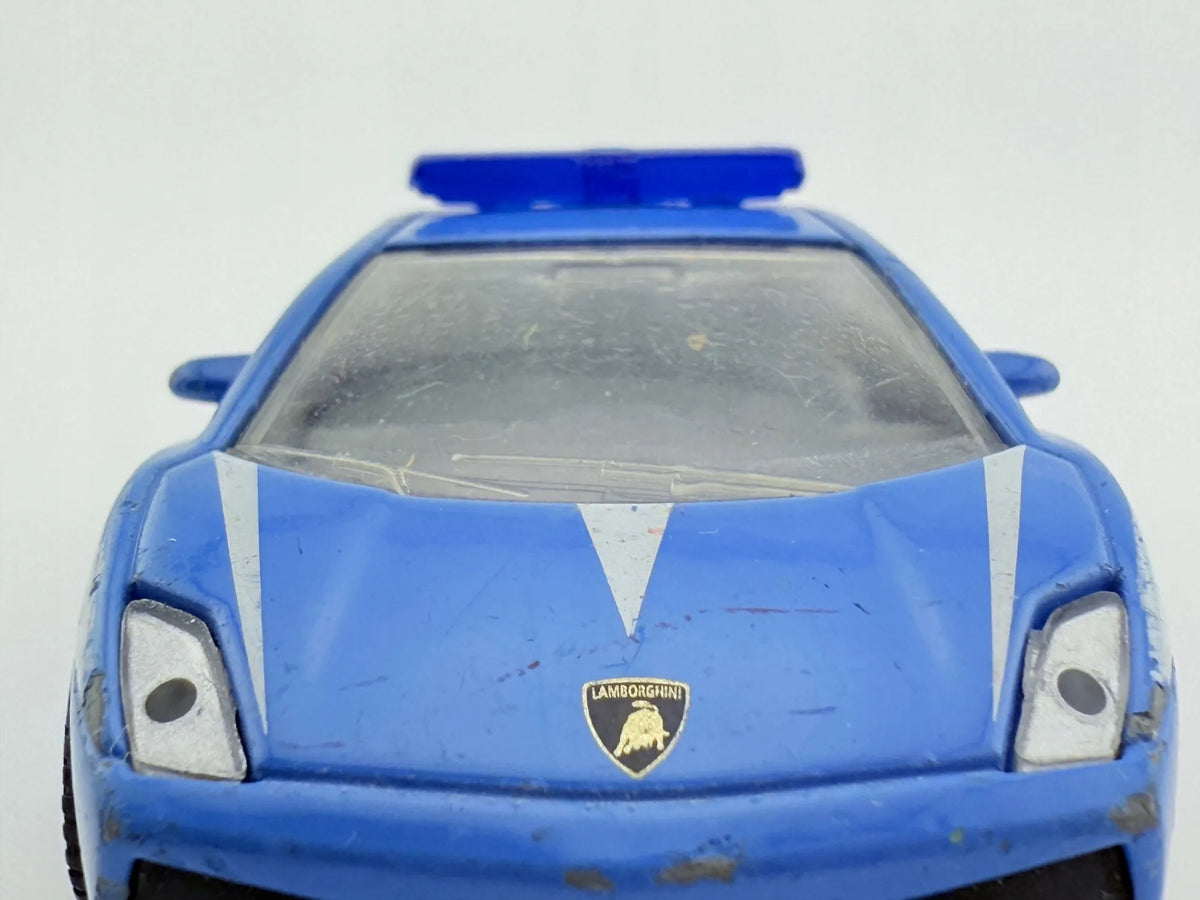 Lamborghini Gallardo Policja SIKU Niebieski 1:64 – zdjęcie 4