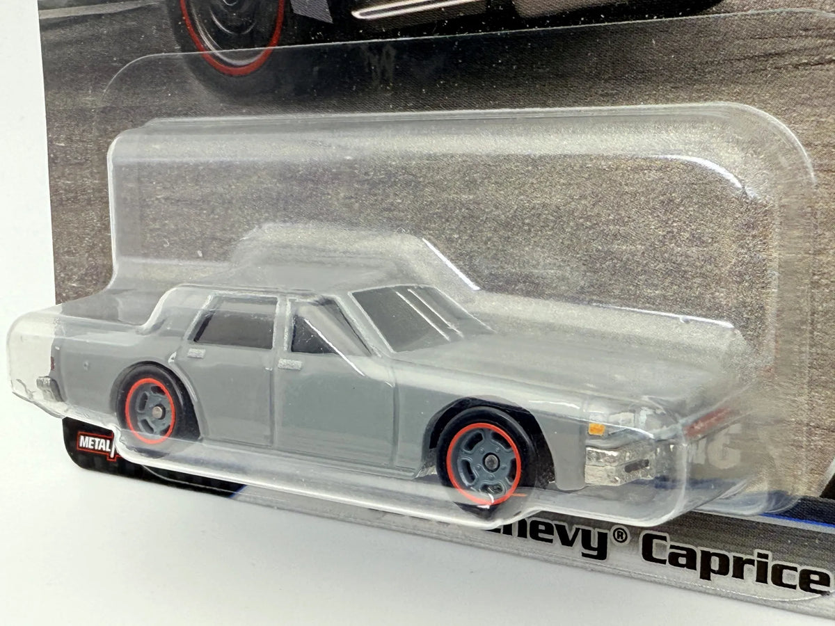 1987 CHEVY CAPRICE Hot Wheels Premium Hot Wheels 2024 Szary 1:64 – zdjęcie 4