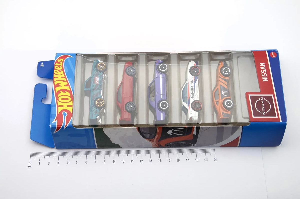NISSAN NISSAN Hot Wheels 2022 Wielokolorowy 1:64 5 PAK HW 5 Pack – zdjęcie 4