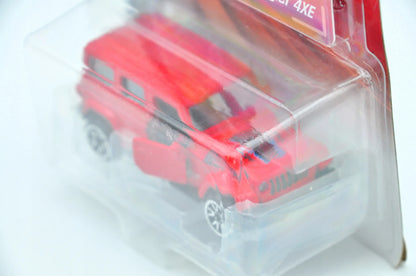 JEEP WRANGLER 4XE, Majorette, Resoraki, Die cast 224E-1, Czerwony, 1:64 – zdjęcie 4