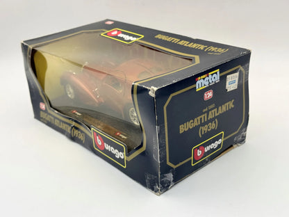 BUGATTI ATLANTIC (1936) Bburago Miedziany 1:24 Made in Italy – zdjęcie 4