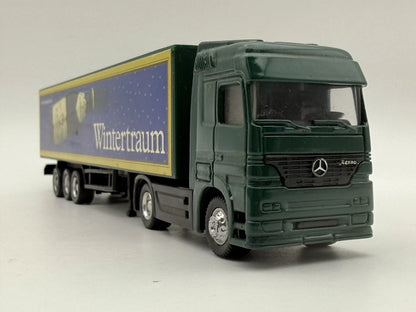 MERCEDES-BENZ ACTROS Z NACZEPĄ WINTERTRAUM Hummer Zielony 1:87 – zdjęcie 4