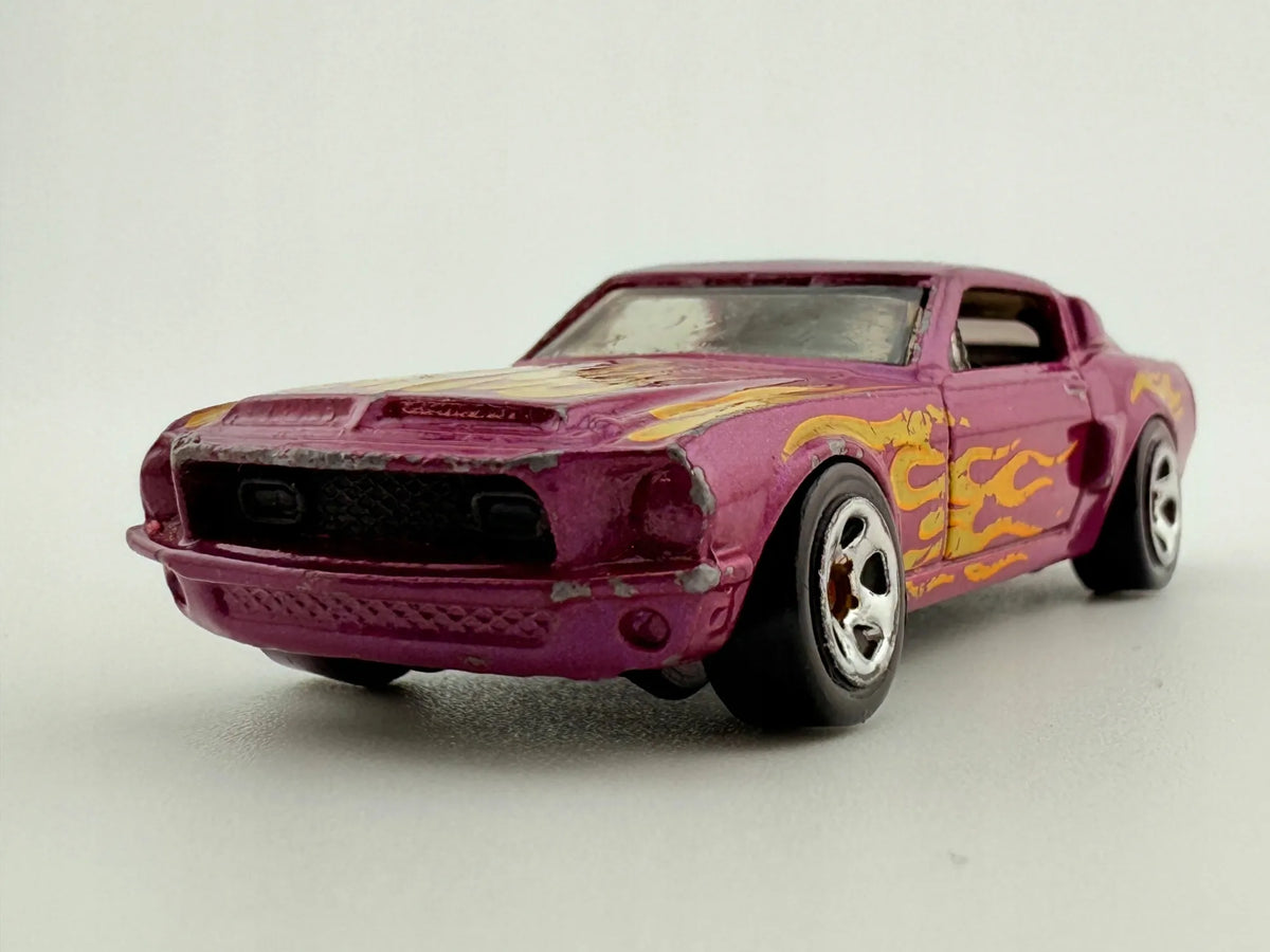 '68 Shelby Gt500 Hot Wheels 2012 Fioletowy 1:64 – zdjęcie 4