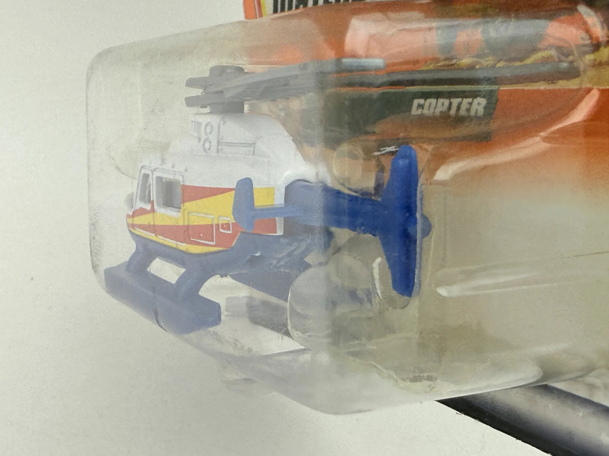 Helikopter RESCUE COPTER Matchbox 1998 Biały 1:86 – zdjęcie 4