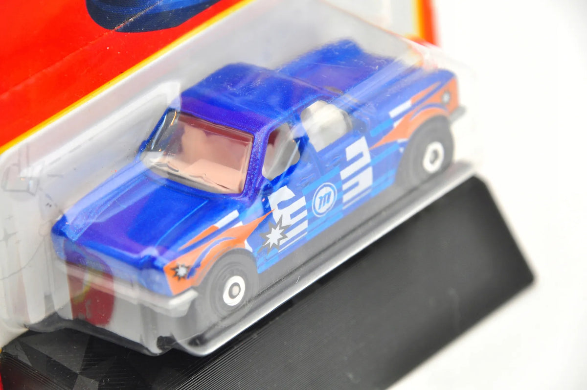 Push 'N Puller Matchbox 2022 Niebieski 1:64 – zdjęcie 4