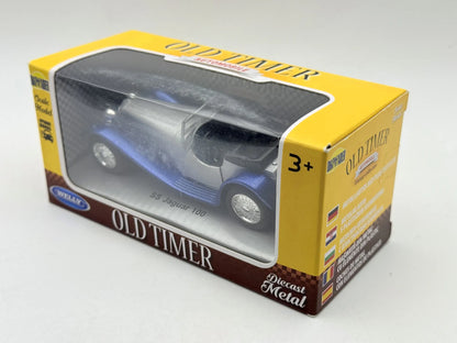 SS JAGUAR 100 Old Timer Welly Niebieski 1:31 – zdjęcie 4
