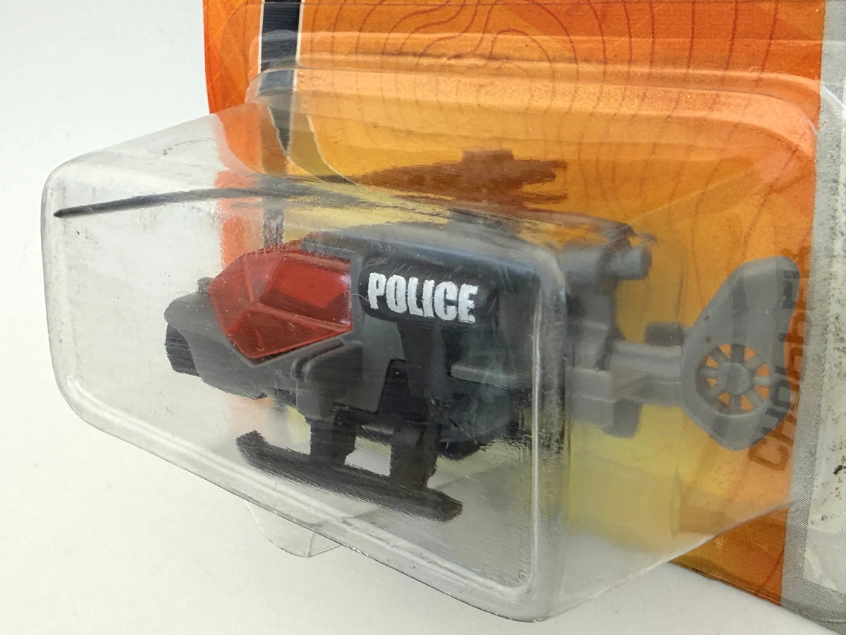 Helikopter "CHOPPER" POLICE HELICOPTER MBX METAL Policja Matchbox 2006 1:87 – zdjęcie 4