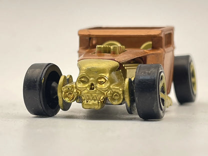 BONE SHAKER, Hot Wheels, Resoraki, Die cast, Złoty, 1:64 – zdjęcie 4