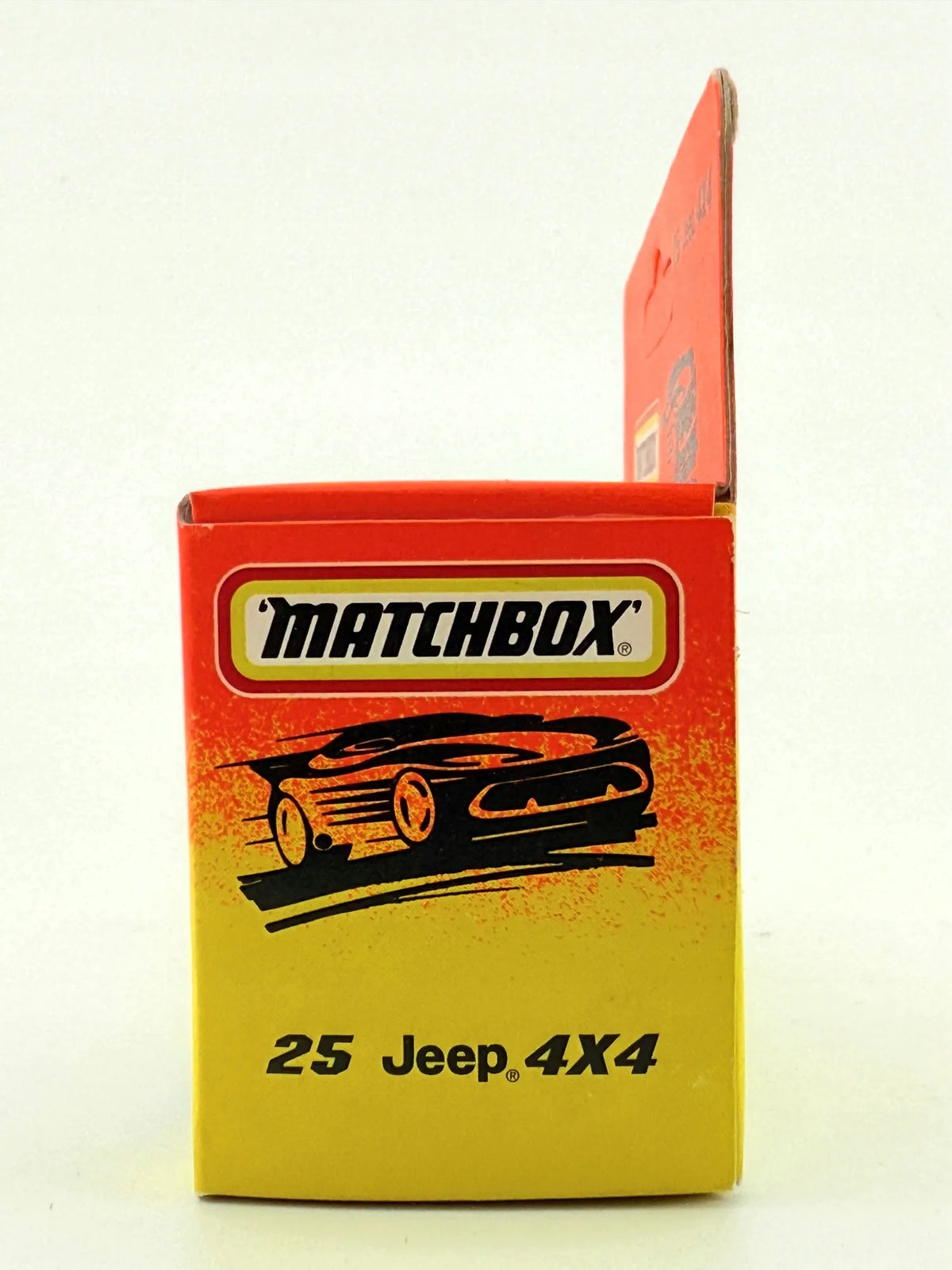 JEEP 4X4, Matchbox, Resoraki, Die cast 11125, Czerwony, 1:64 – zdjęcie 4