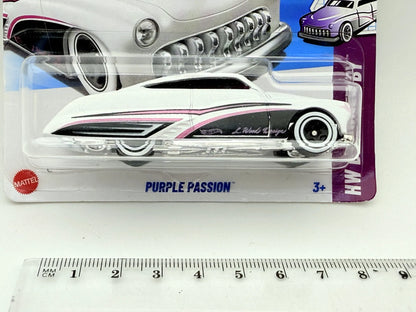 Purple Passion Hot Wheels 2025 Biały 1:64 Samochód osobowy – zdjęcie 4