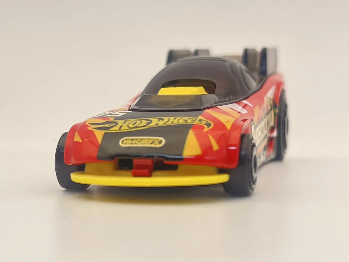 SUPERCHARGED, Hot Wheels 2019, Resoraki, Die cast, Czerwony, 1:64 – zdjęcie 4