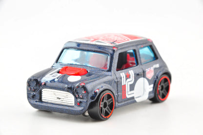Morris Mini Hot Wheels 2014 Ciemnoniebieski 1:64 – zdjęcie 4