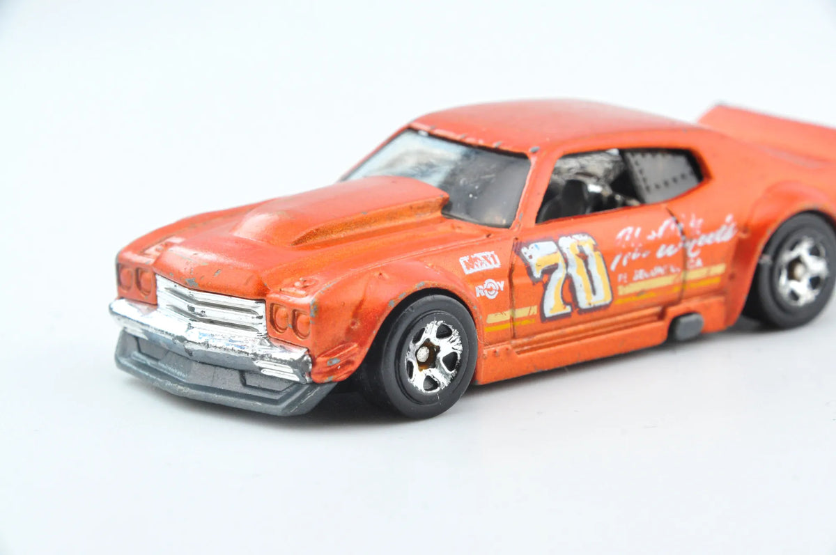 1970 Chevrolet Chevelle Ss, Hot Wheels, die cast resorak – zdjęcie 4