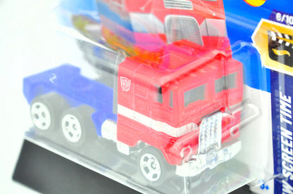 OPTIMUS PRIME, Hot Wheels 2025, Die cast HYW26, Czerwony, 1:64, Resoraki – zdjęcie 4