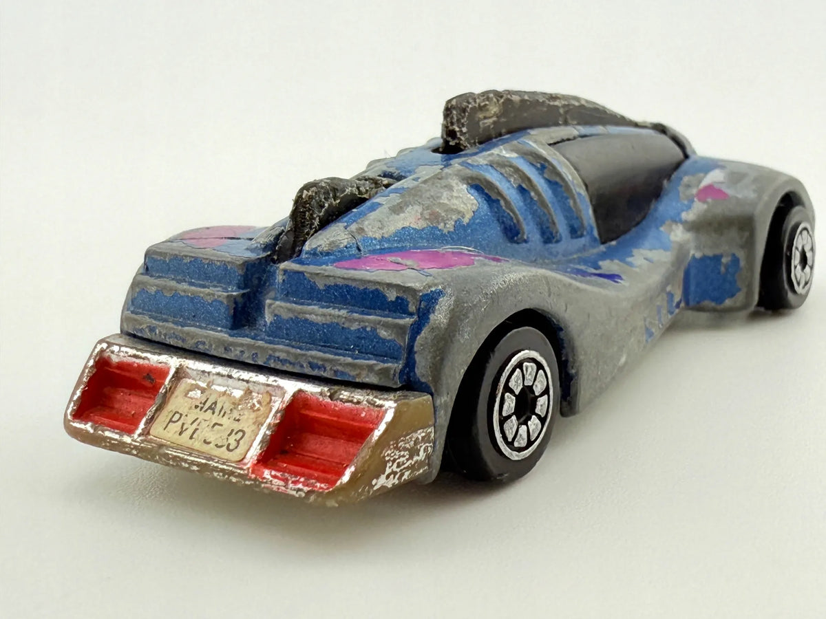 Futurystyczne Coupe Fast 111'S Kenner Niebieski 1:64 – zdjęcie 4