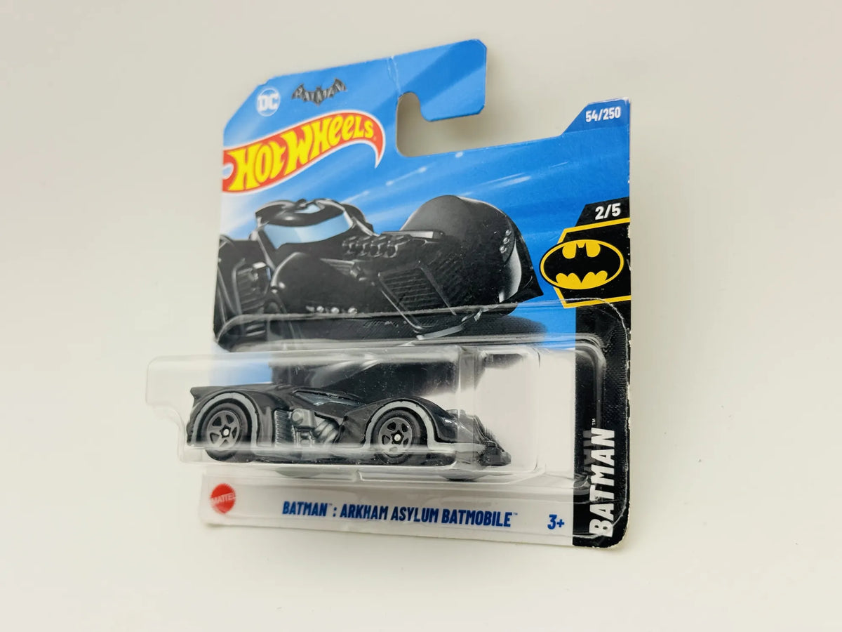Batman Arkham Asylum Batmobile Hot Wheels 2025 Mainline 1:64 Blister Czarny – zdjęcie 4