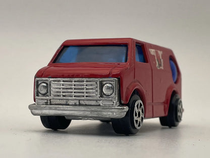 BEDFORD AMERICAN VAN, SR-827, Die cast, Czerwony, 1:60, Resoraki – zdjęcie 4