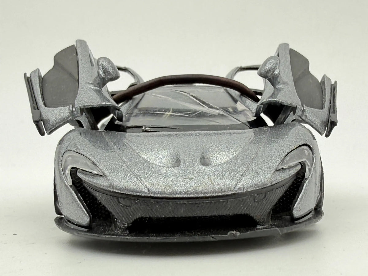 MCLAREN P1, Kinsmart, Die cast No.KT5393, Srebrny, 1:36, Resoraki – zdjęcie 4