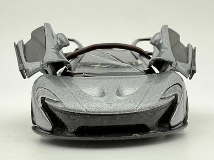 MCLAREN P1, Kinsmart, Die cast No.KT5393, Srebrny, 1:36, Resoraki – zdjęcie 4