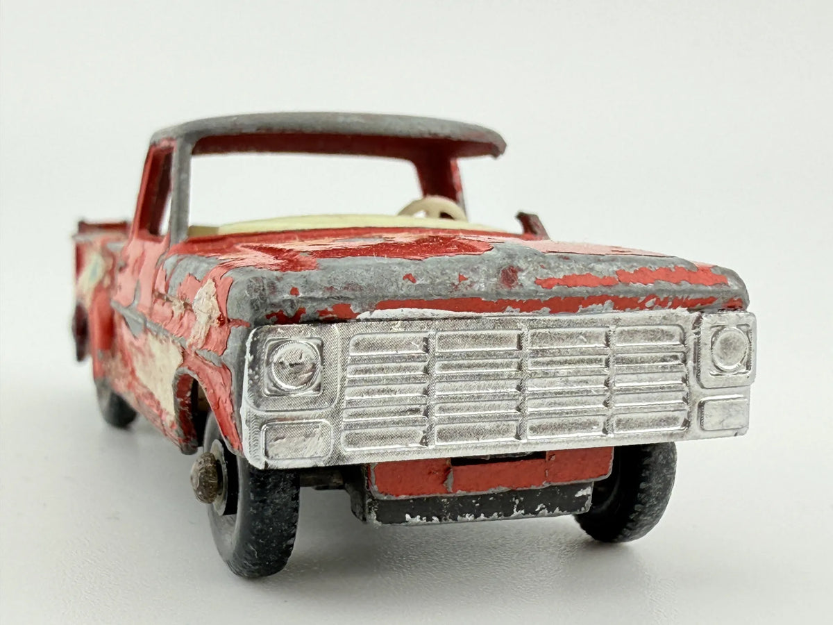 FORD PICK-UP, Matchbox, Made in England, Die cast NP6, Czerwony, 1:64 – zdjęcie 4