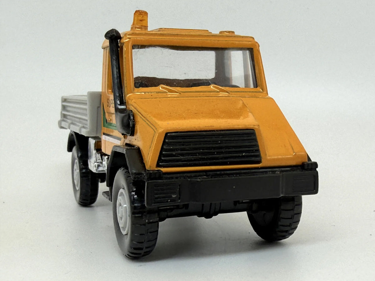 JAK MERCEDES-BENZ UNIMOG 406, Welly, Die cast NO.94625 Żółty 1:60, Resoraki – zdjęcie 4