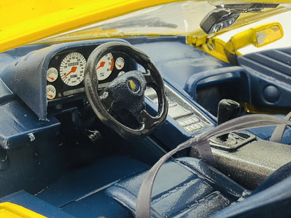 Lamborghini Diablo Maisto 1990 1:18 Luzak Żółty – zdjęcie 4