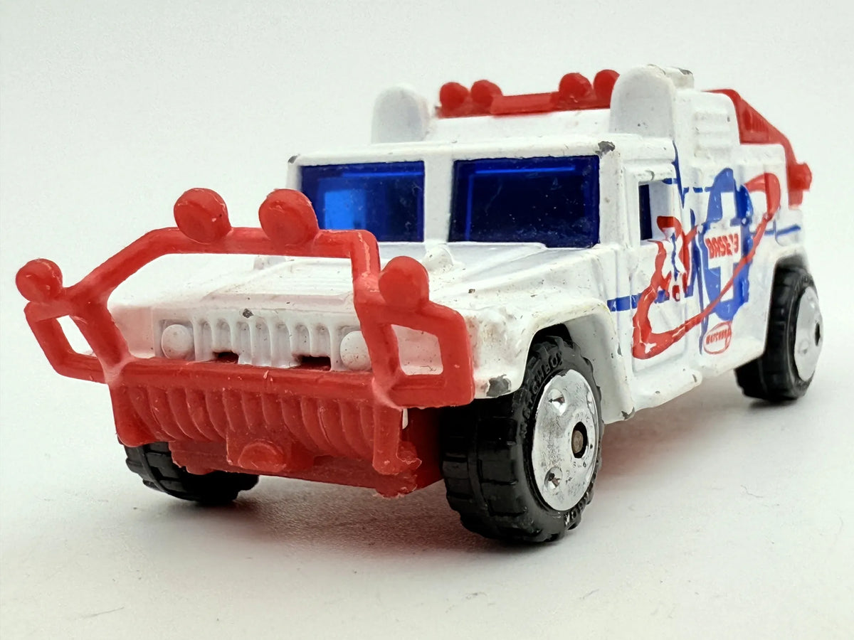 Hummer Matchbox Biało-Czerwono-Niebieska 1:72 – zdjęcie 4