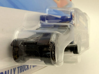 SCANIA RALLY TRUCK, Hot Wheels 2025, HYT56 JMK06, Granatowy, 1:64, Resoraki – zdjęcie 4