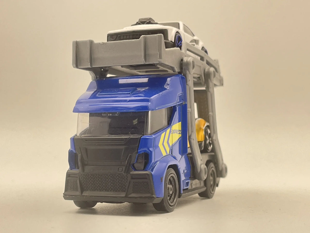 Car Transporter Zestaw Ciężarówka i 2 Resoraki 1:64 – zdjęcie 4