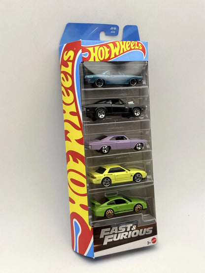 Fast & Furious 5 Pack Hot Wheels 2025 Wielokolorowy 1:64 – zdjęcie 4