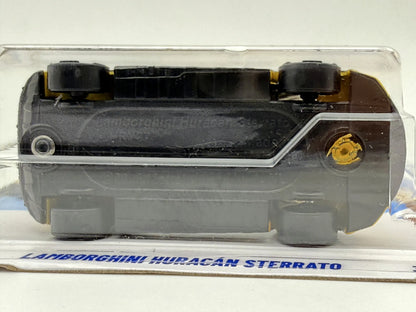 LAMBORGHINI HURACAN STERRATO, Hot Wheels 2025, Die cast JBB86, Żółty, 1:64 – zdjęcie 4