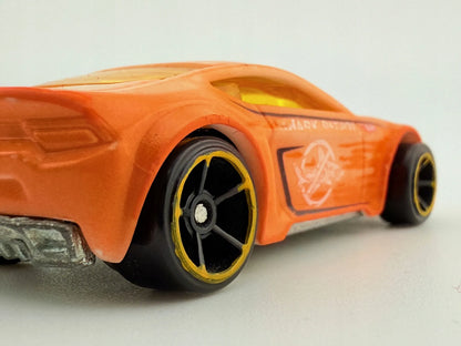Torque Twister Hot Wheels 2009 Pomarańczowy 1:64 – zdjęcie 4