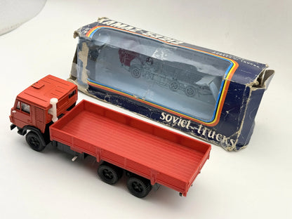 KAMAZ-53212 SOVIET TRUCK Elecon (AREK) '70 Czerwony 1:43 Made in ZSRR – zdjęcie 4
