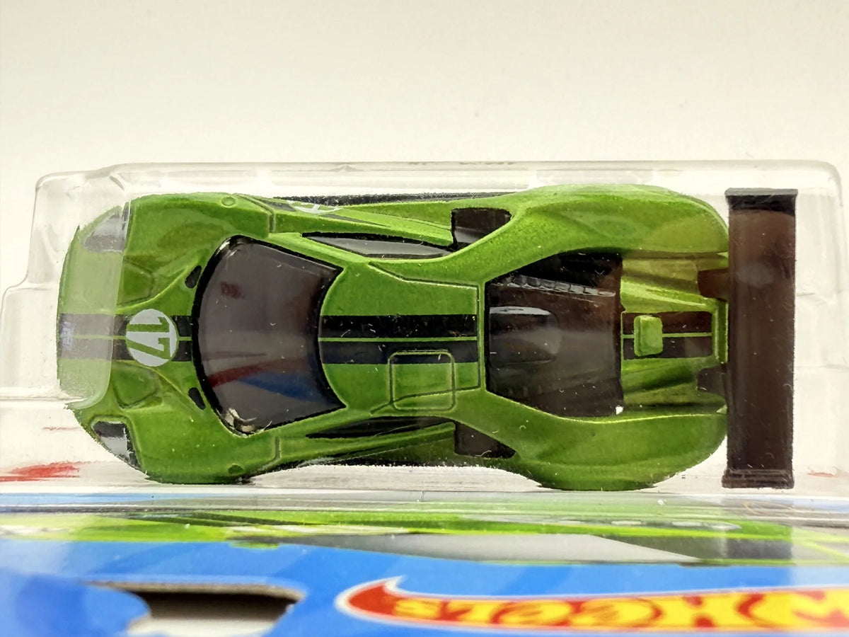 2016 FORD GT RACE, Hot Wheels 2024, Die cast HTC71N521, Zielony, 1:64 – zdjęcie 4