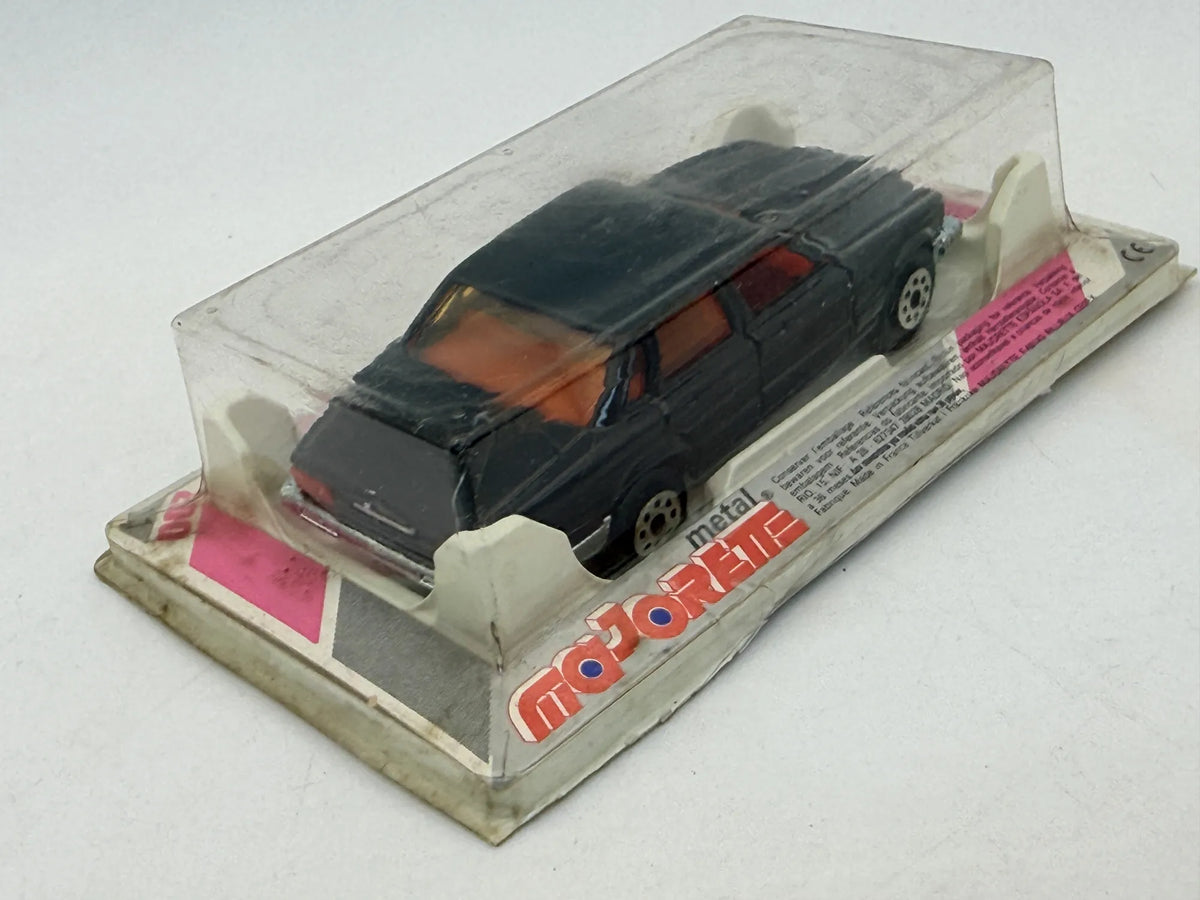 JAGUAR XJ6 Majorette '90 Czarny 1:64 Made in France – zdjęcie 4