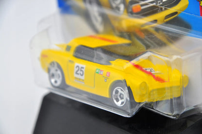 HONDA S800 RACING, Hot Wheels 2024, Die cast HRY58, Żółty, 1:48, Resoraki – zdjęcie 4
